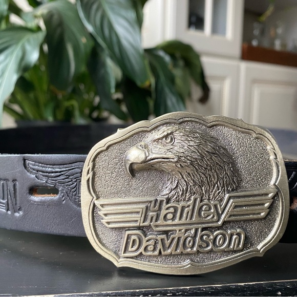 Vintage Harley Davidson Eagle Belt - Picture 13 of 16